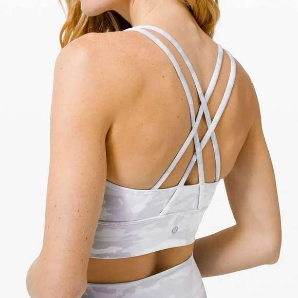 NWT Lululemon Energy Bra Long Line Incognito Camo 6 - Picture 4 of 9